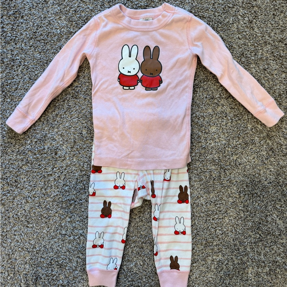 Hanna Andersson 2T Miffy Pajamas